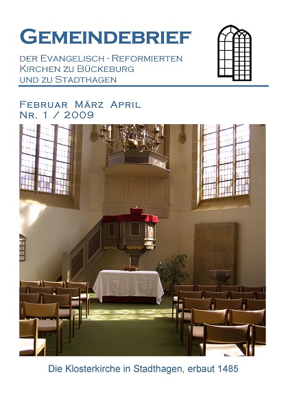 Gemeindebrief 1/2009