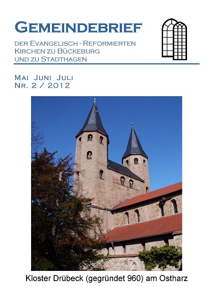 Gemeindebrief 2/2012