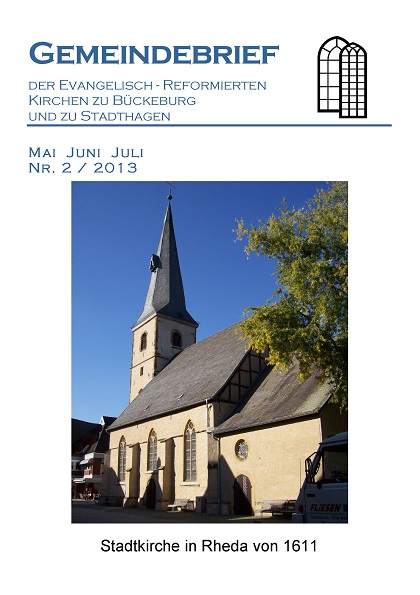 Gemeindebrief 2/2013