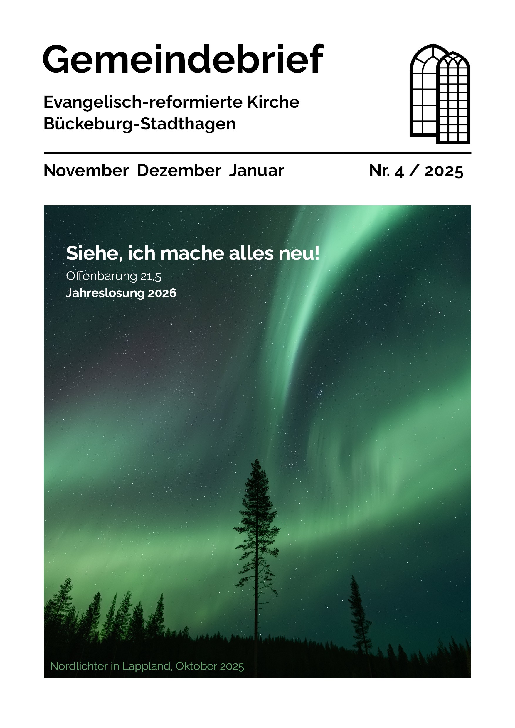 Gemeindebrief 4/2025 Gemeindebrief 4/2025